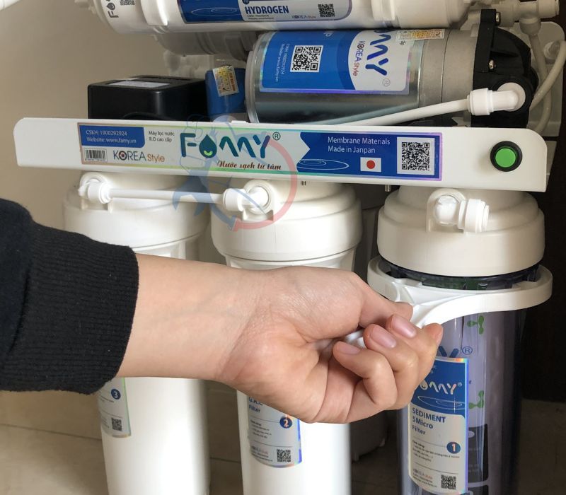 Dịch vụ thay lõi máy lọc nước Bình Phước